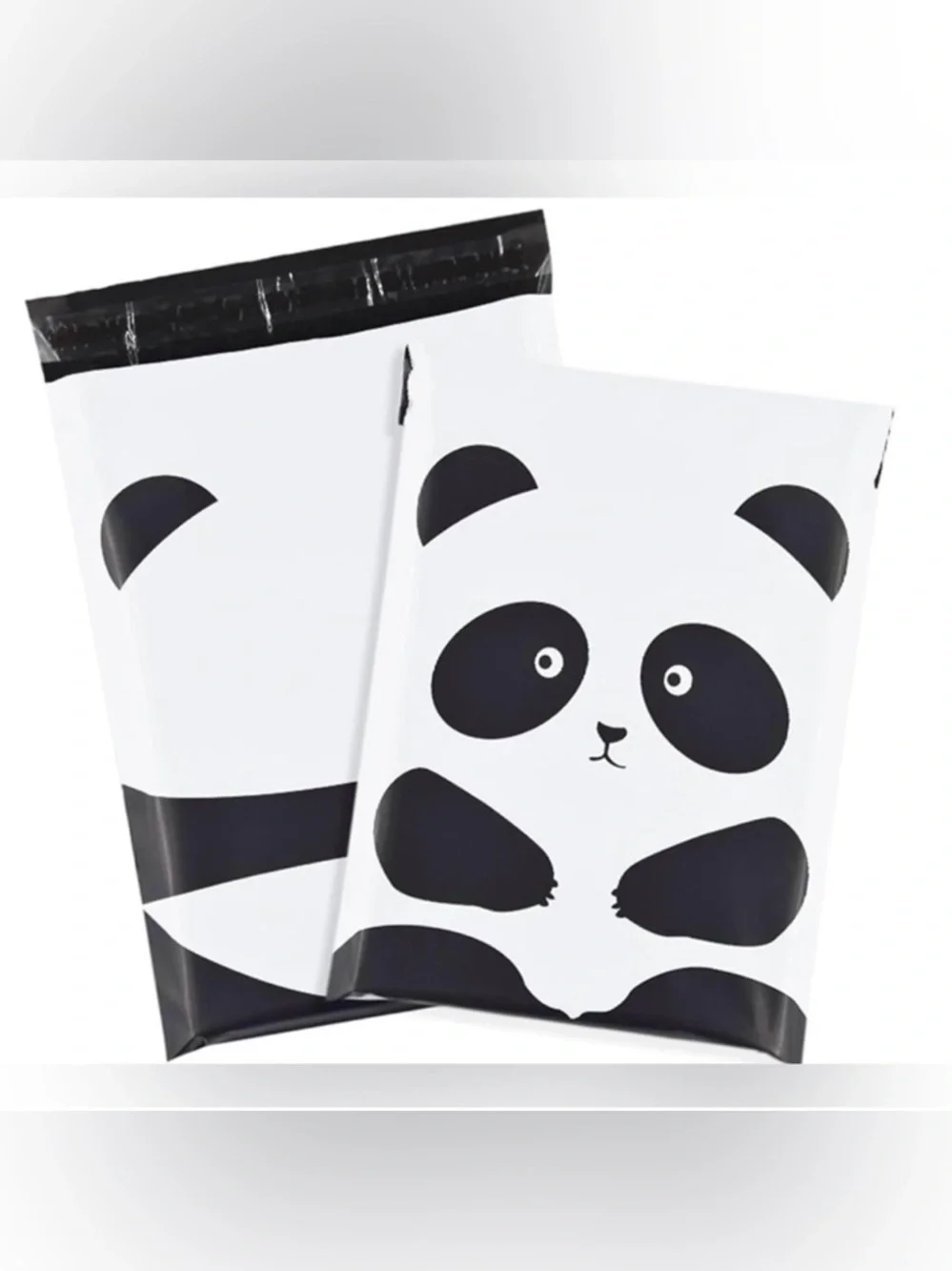 Polymailers 10” x 13” adorable Panda Bear design 25pack